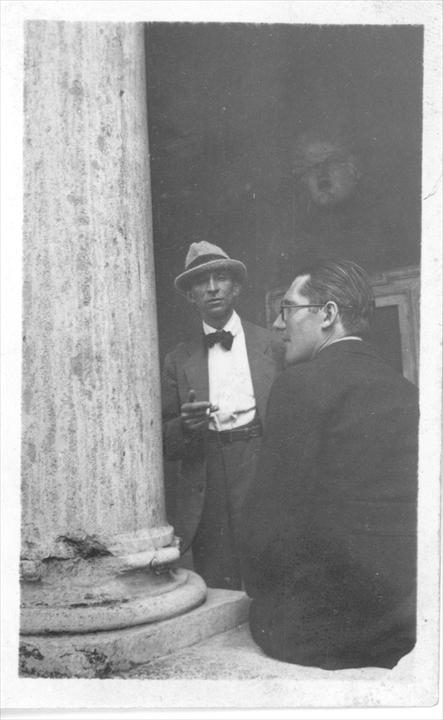 Амеде Озанфан и Ле Корбюзье в Риме, 1923