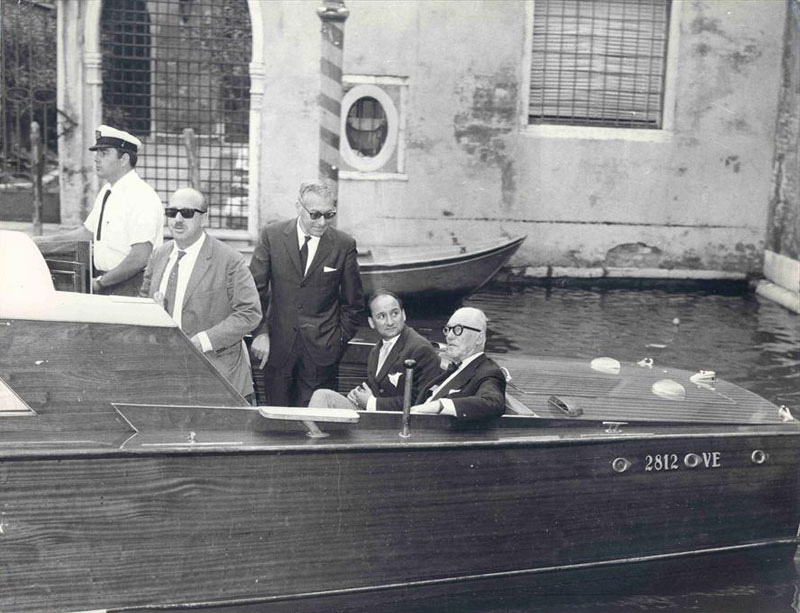 Ле Корбюзье в Венеции, 1963