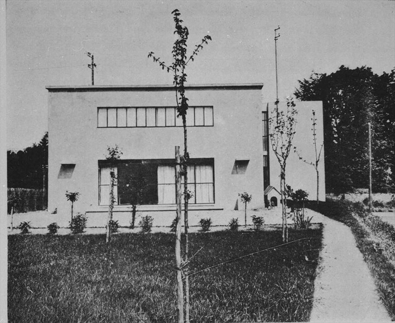Ле Корбюзье / Le Corbusier. Вилла Besnus, Ker-Ka-Ré, Вокрессон (Vaucresson), Франция. 1922