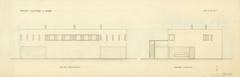 Ле Корбюзье / Le Corbusier. Дом и винодельня, Lège, Франция. 1924
