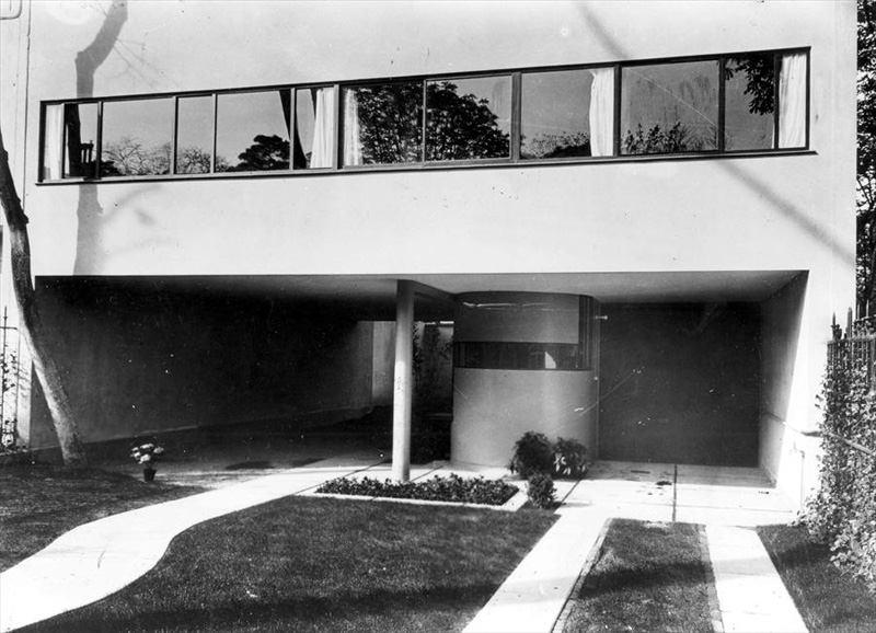 Ле Корбюзье / Le Corbusier. Вилла Кук (Maison Cook), Boulogne-sur-Seine, Франция. 1926