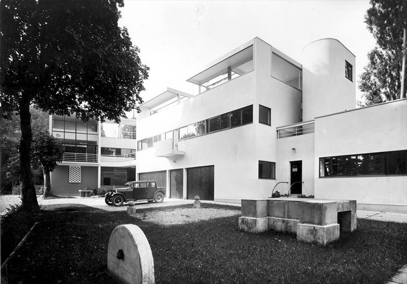 Ле Корбюзье / Le Corbusier. Вилла Church, Ville-d'Avray, Франция. 1927