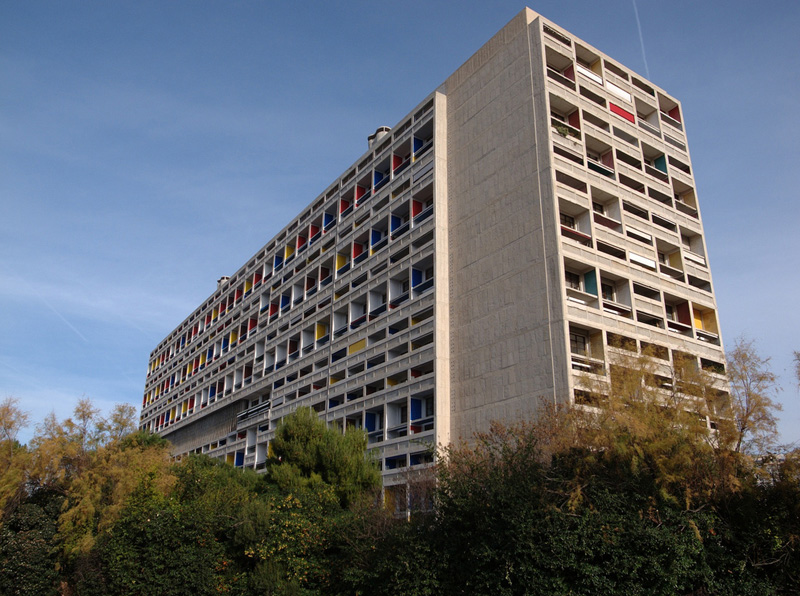 Ле Корбюзье / Le Corbusier. Жилая единица (Unité d'Habitation), Марсель, Франция. 1945-1952