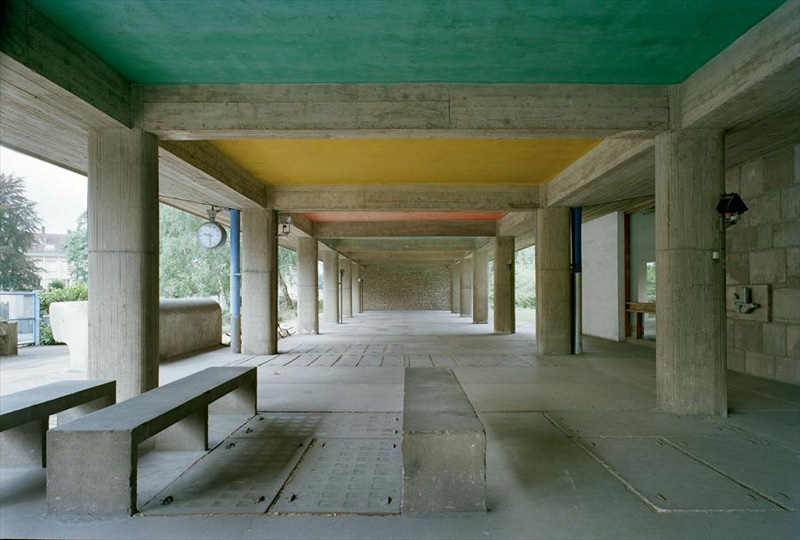 Ле Корбюзье / Le Corbusier. Мануфактура Дюваль (Usine Claude et Duval) в Сен-Дье (Saint-Die-des-Vosges), Франция. 1945-1951