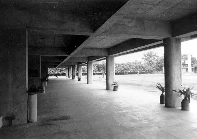 Ле Корбюзье / Le Corbusier. Музей и галерея искусств (Museum and Gallery of Art), Чандигарх (Chandigarh), Индия. 1952