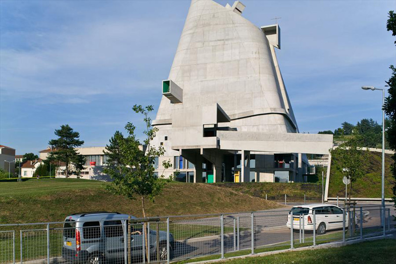 Ле Корбюзье / Le Corbusier. Церковь Saint Pierre, Firminy, Франция. 1960-2006