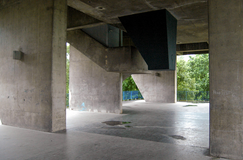 Ле Корбюзье / Le Corbusier. Жилая единица (Unite d'Habitation), Firminy, Франция. 1960