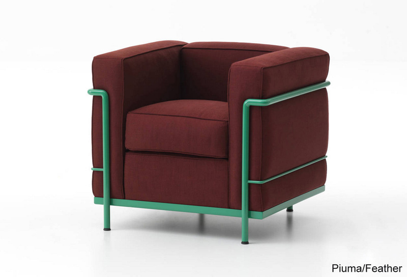 Кресло и софа LC2 Petit Modele. Le Corbusier. Ле Корбюзье. 1929. Cassina