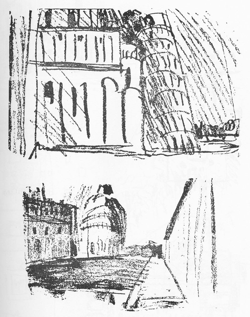 Пиза. 1911 год. Ле Корбюзье. Творческий путь / Le Corbusier. Textes et planches