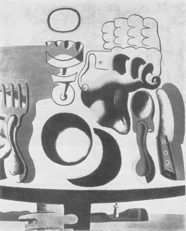 Живопись «Обед близ маяка». Ле Корбюзье. Творческий путь / Le Corbusier. Textes et planches
