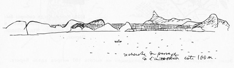1936 год. Проект Бразильского студенческого городка. Ле Корбюзье. Творческий путь / Le Corbusier. Textes et planches