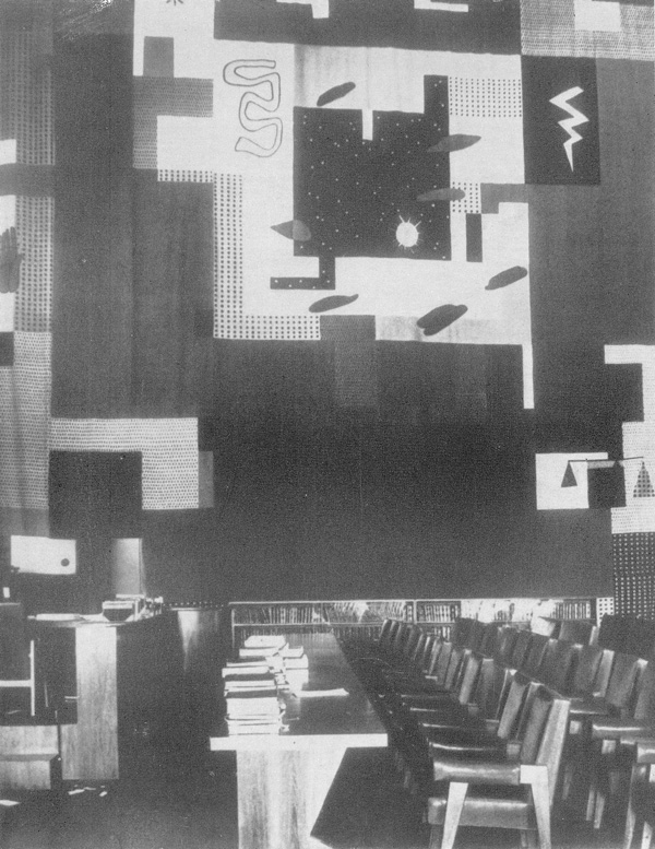 Дворец Верховного суда в Чандигархе; акустический ковер зала заседаний площадью 144 м2, 1954 г. Ле Корбюзье. Творческий путь / Le Corbusier. Textes et planches