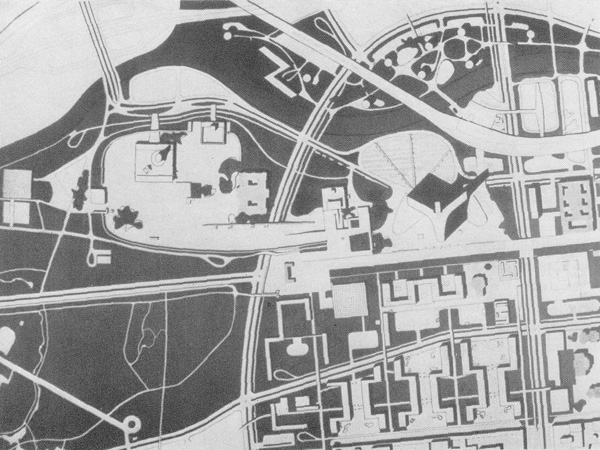 Проект реконструкции центральной части Западного Берлина. Ле Корбюзье. Творческий путь / Le Corbusier. Textes et planches