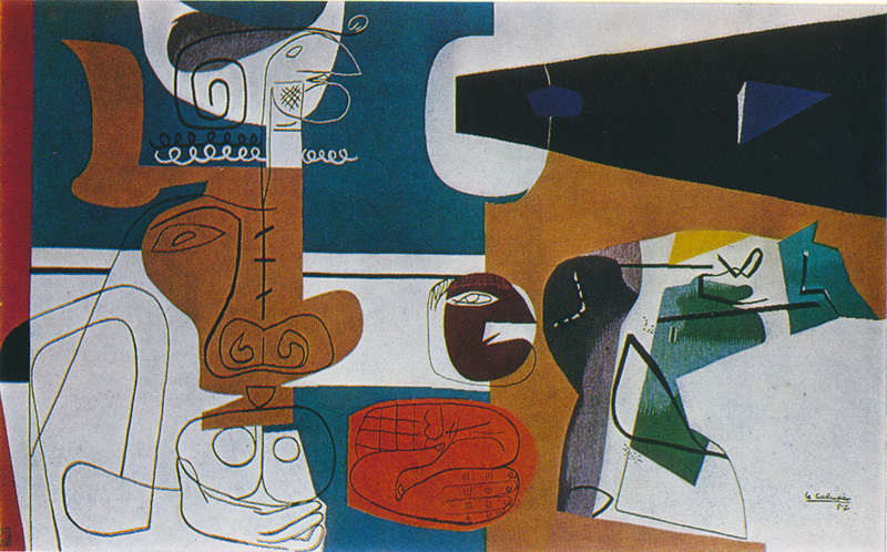 Ковер, 1957 год. Ле Корбюзье. Творческий путь / Le Corbusier. Textes et planches