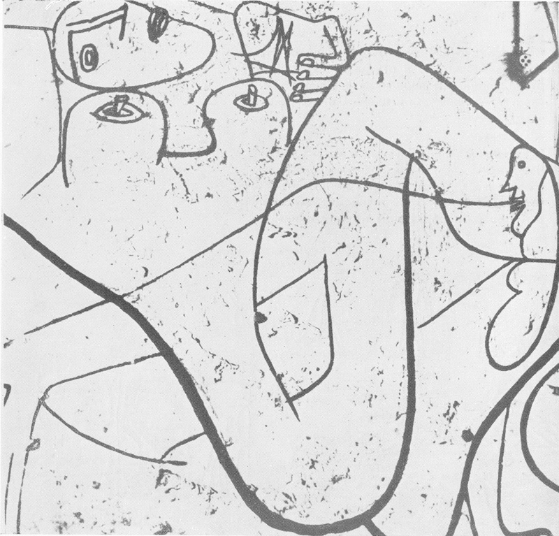 Стенная роспись в вилле на мысе Мартен . Ле Корбюзье. Творческий путь / Le Corbusier. Textes et planches