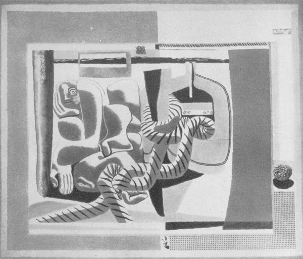 Ковер из Обюссона. 1936 г. Ле Корбюзье. Творческий путь / Le Corbusier. Textes et planches