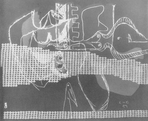 Ковер «Присутствие». 1,76х2,20 м. 1951. Ле Корбюзье. Творческий путь / Le Corbusier. Textes et planches