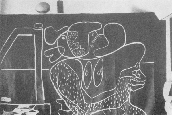 Ковер «Миловидность». 2,20х2,75 м, 1954 (фрагмент). Ле Корбюзье. Творческий путь / Le Corbusier. Textes et planches