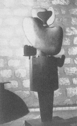 Скульптура, выполненная по пропорциям Модулора, 1953 год. По желанию может быть составной или подвижной. 1950 год. Ле Корбюзье. Творческий путь / Le Corbusier. Textes et planches