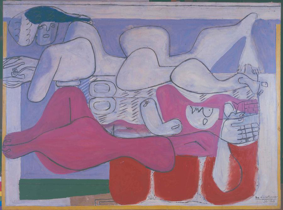 Ле Корбюзье / Le Corbusier, Deux femmes étendues, 1940