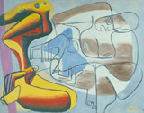 Ле Корбюзье / Le Corbusier, Deux figures, 1947