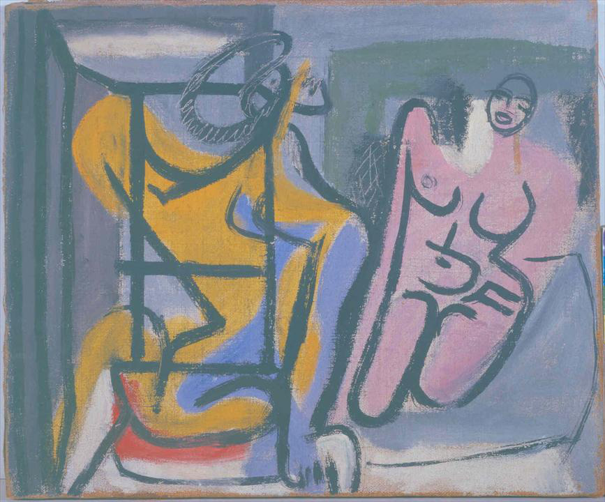 Ле Корбюзье / Le Corbusier, Femme au repos, 1940