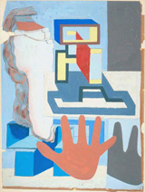 Ле Корбюзье / Le Corbusier, La main et la boite d'allumettes, 1932