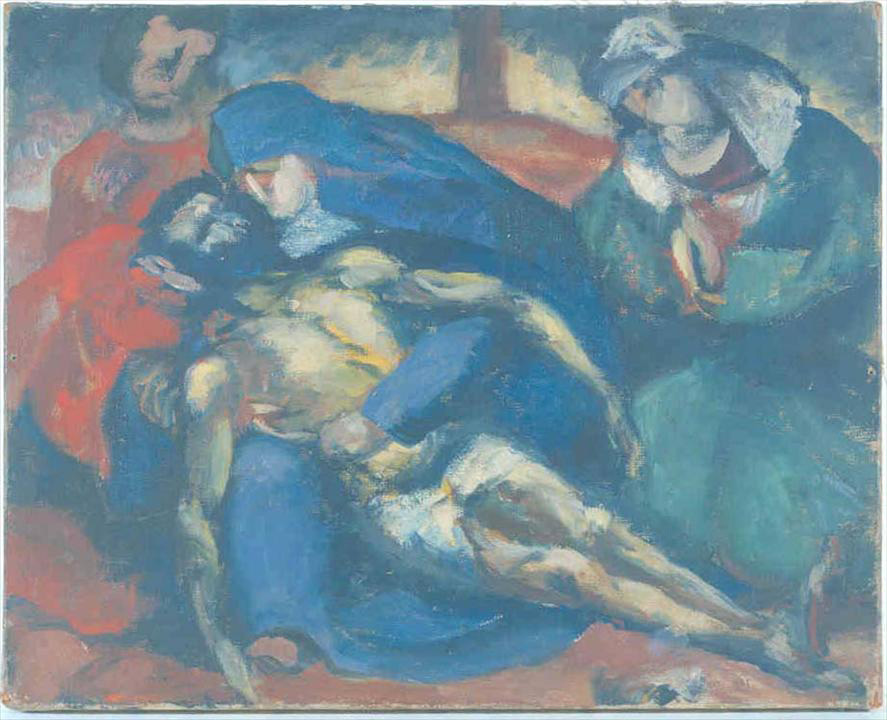 Ле Корбюзье / Le Corbusier, Pieta. Descente de croix, 1917
