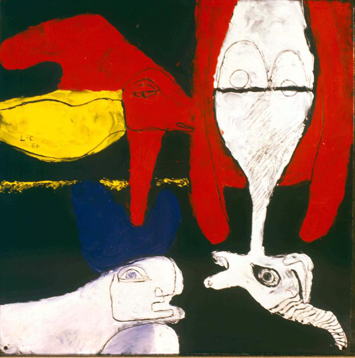 Ле Корбюзье / Le Corbusier, "Icône" aux trois têtes, 1964