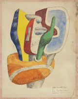 Ле Корбюзье / Le Corbusier, Étude pour sculpture, 1940
