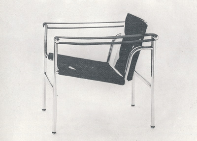 Ле Корбюзье / Le Corbusier. Кресло с подвижной спинкой. 1929
