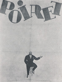 Жорж Лепан. Реклама модельера Пуаре. 1920. Литография