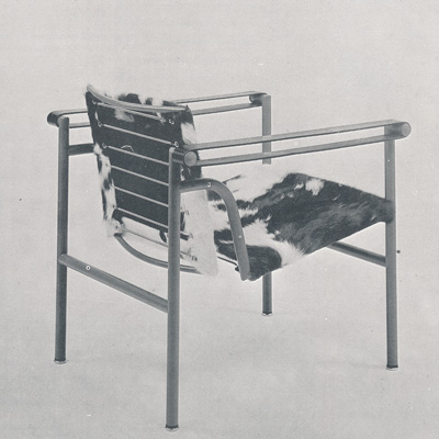 Ле Корбюзье, Пьер Жаннере, Шарлотта Перриан: Кресло с подвижной спинкой. 1929