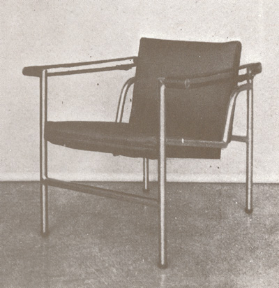 Ле Корбюзье, Пьер Жаннере, Шарлотта Перриан: Кресло с подвижной спинкой. 1929 