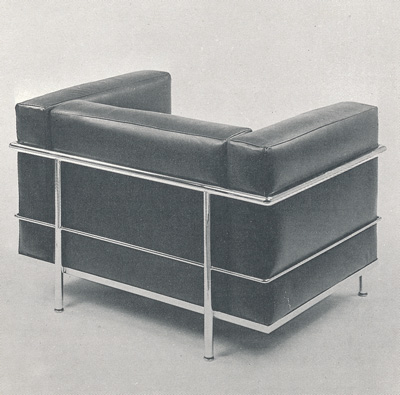 Ле Корбюзье, Пьер Жаннере, Шарлотта Перриан: Комфортабельное кресло. Большая модель. 1928