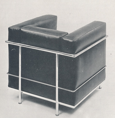 Ле Корбюзье, Пьер Жаннере, Шарлотта Перриан: Комфортабельное кресло. Малая модель. 1928