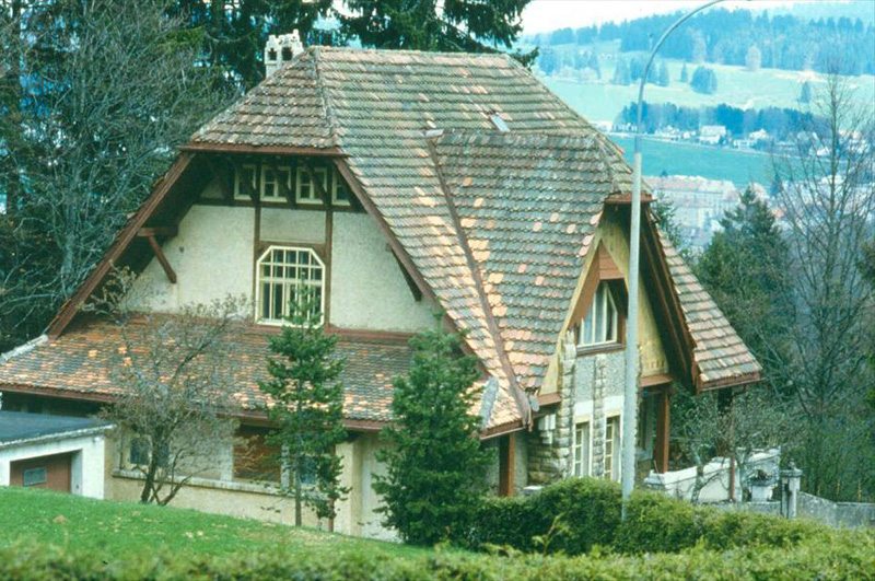Ле Корбюзье / Le Corbusier. Вилла Фалле (Villa Fallet), Ла Шо-де-Фон (La Chaux-de-Fonds), Швейцария. 1905