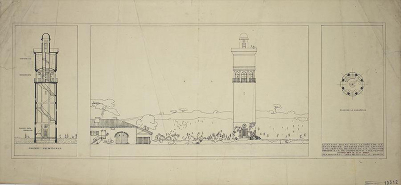 Ле Корбюзье / Le Corbusier. Водонапорная башня, Podensac, Франция. 1917