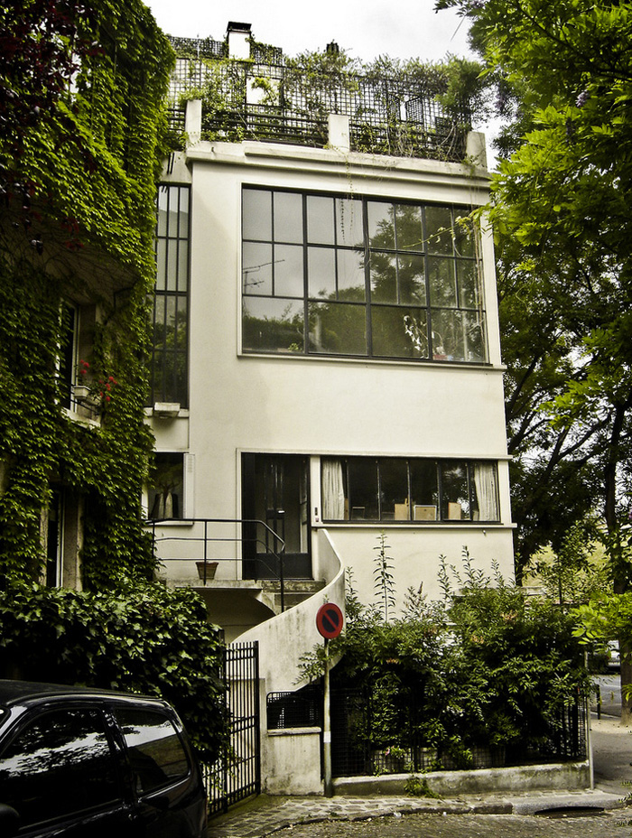 Ле Корбюзье / Le Corbusier. Дом-ателье художника Amédée Ozenfant, Париж, Франция. 1922