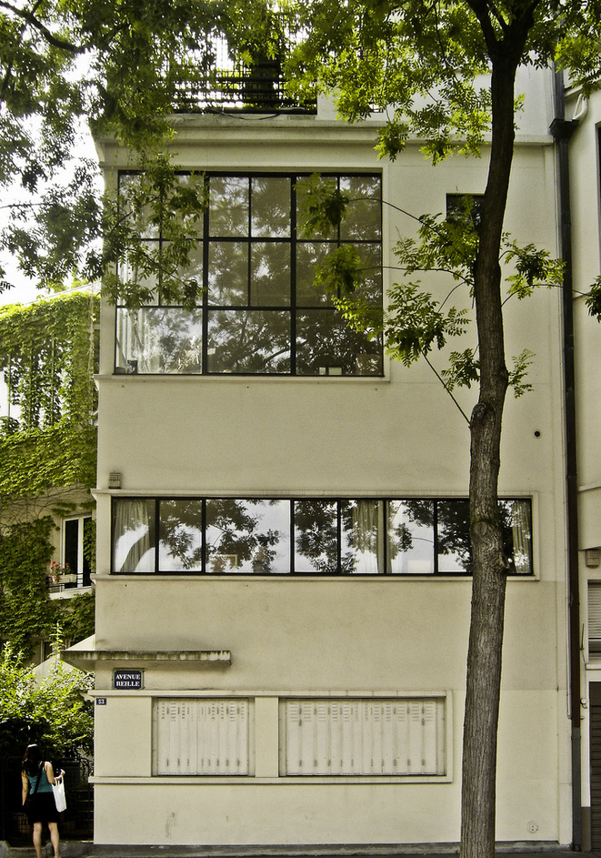 Ле Корбюзье / Le Corbusier. Дом-ателье художника Amédée Ozenfant, Париж, Франция. 1922