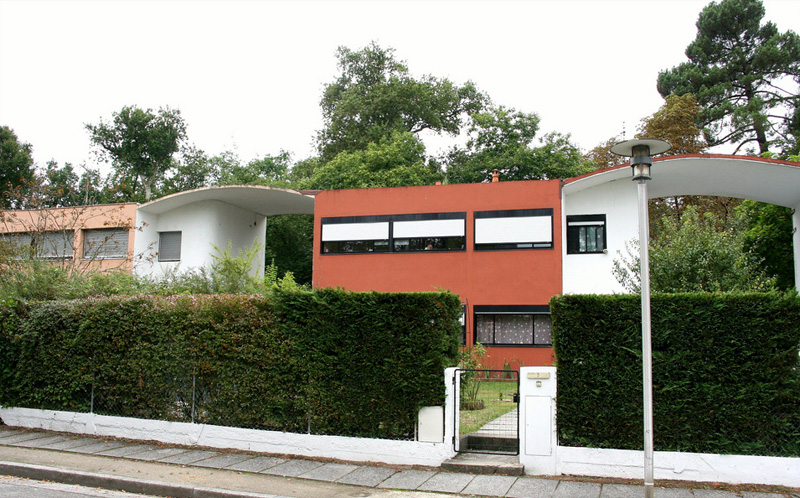 Ле Корбюзье / Le Corbusier. Поселок Фрюже (Quartiers Modernes Frugès), Пессак (Pessac), Bordeaux, Франция. 1924-1925