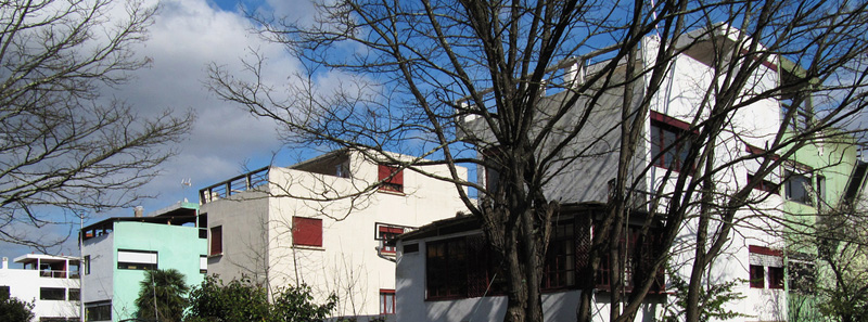 Ле Корбюзье / Le Corbusier. Поселок Фрюже (Quartiers Modernes Frugès), Пессак (Pessac), Bordeaux, Франция. 1924-1925