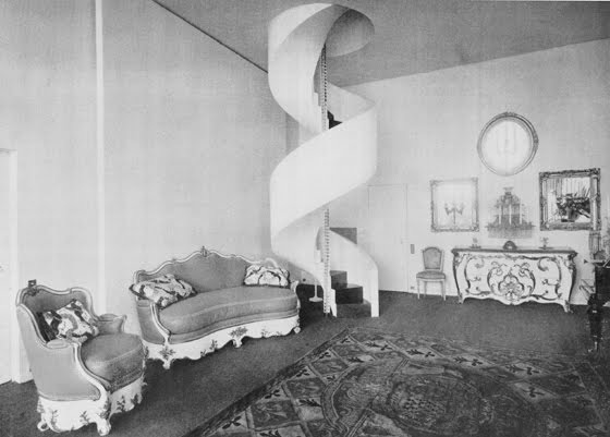 Ле Корбюзье / Le Corbusier. Аппартаменты M. Charles de Beistegui, Париж, Франция. 1929