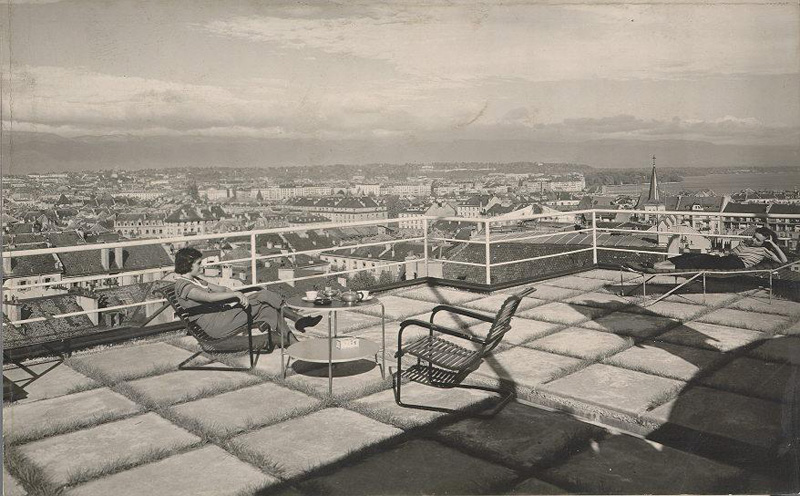 Ле Корбюзье / Le Corbusier. Многоквартирный дом Кларте (Immeuble Clarte), Женева, Швейцария. 1930