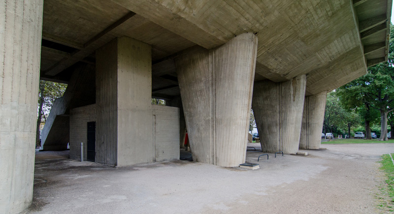 Ле Корбюзье / Le Corbusier. Жилая единица (Unité d'Habitation), Марсель, Франция. 1945-1952