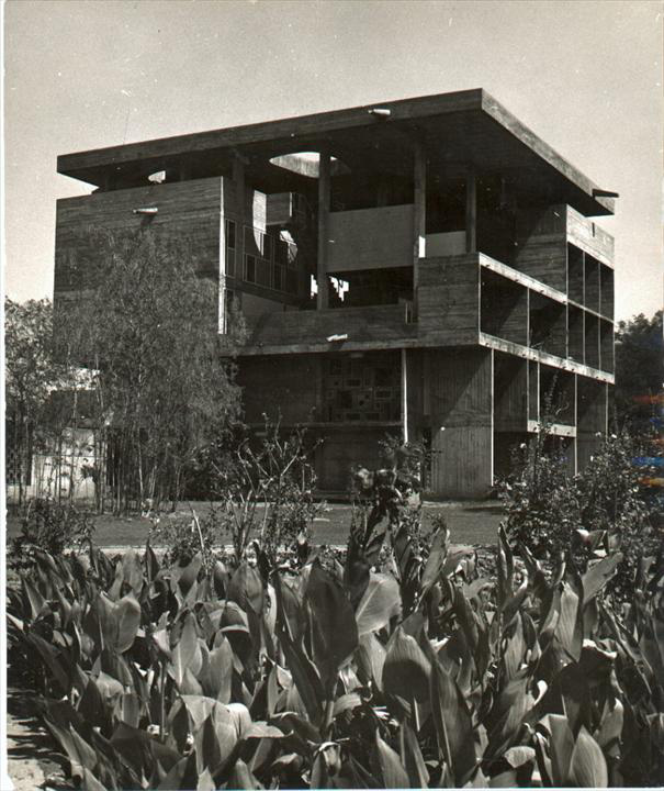 Ле Корбюзье / Le Corbusier. Вилла Shodhan, Ахмедабад, Индия. 1951