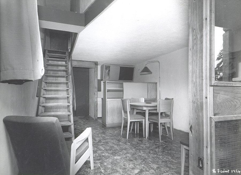 Ле Корбюзье / Le Corbusier. Жилая единица (Unité d'Habitation), Nantes-Reze, Франция. 1952