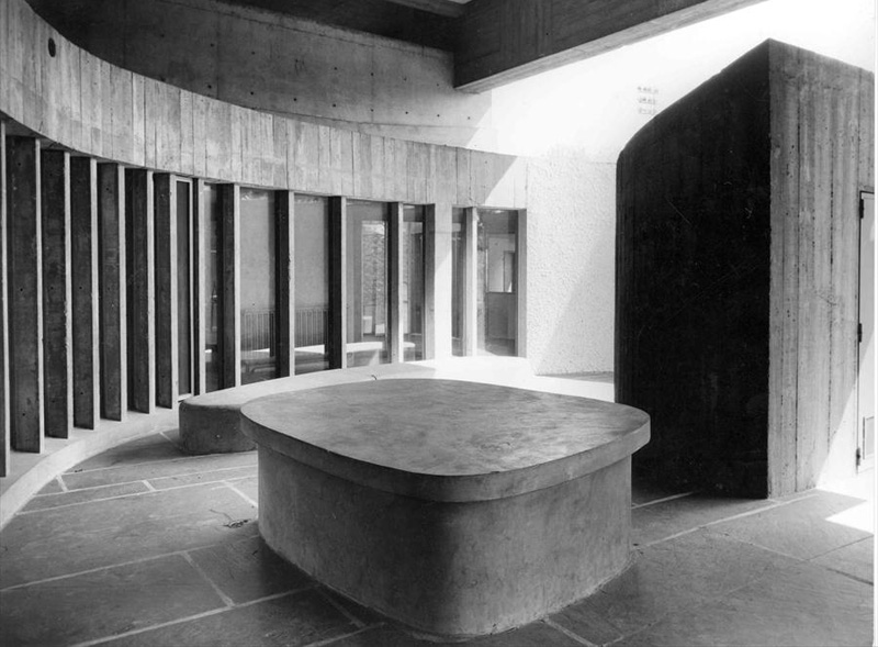 Ле Корбюзье / Le Corbusier. Бразильский павильон (Maison du Bresil), Университетский городок, Париж, Франция. 1953-1957