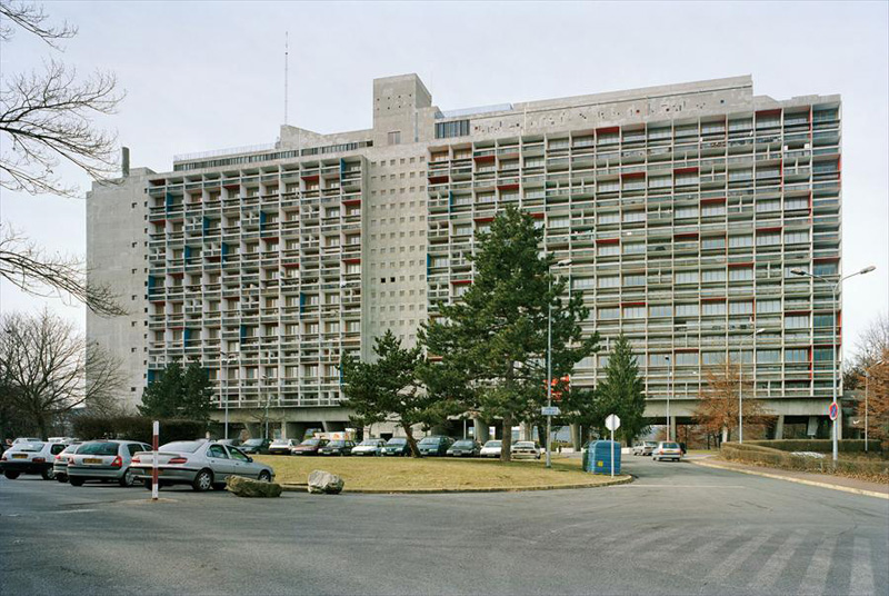 Ле Корбюзье / Le Corbusier. Жилая единица (Unite d'Habitation), Firminy, Франция. 1960
