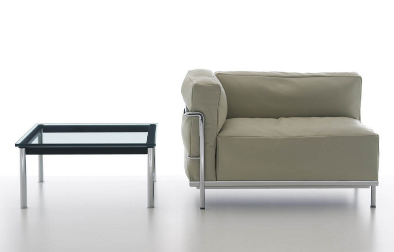 Кресло и софа LC3 Grand Modele. Le Corbusier. Ле Корбюзье. 1928. Cassina